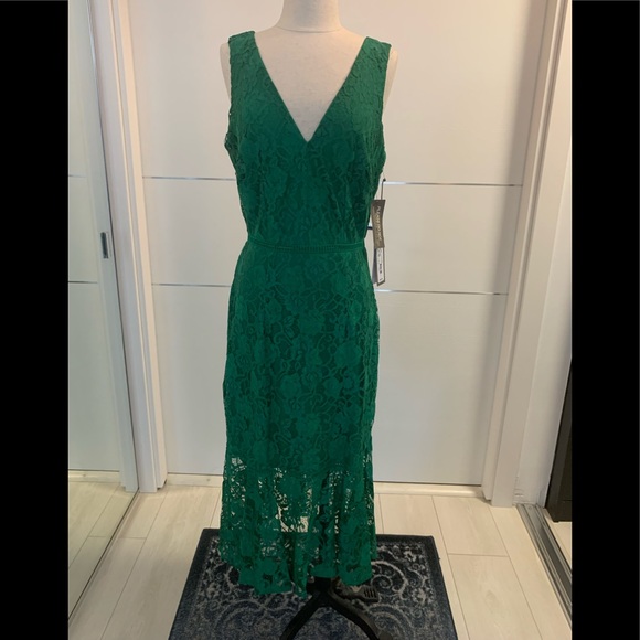 NWT! Eva Mendes Fiesta Collection Alexia Lace Sheath Dress size 8. - Picture 2 of 14